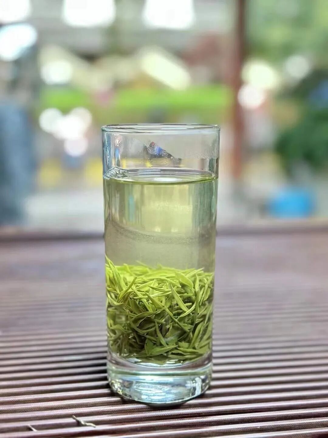 回龙观绿茶茶汤与茶席